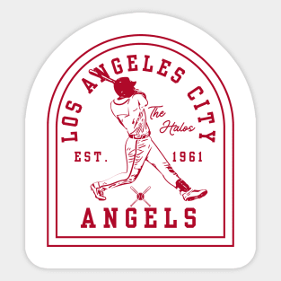 angels baseball Sticker